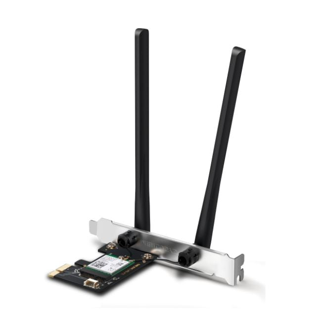 Mercusys MA80XE AX3000 Wi-Fi 6 Bluetooth 5.2 PCIe Adapter Mercusys MA80XE AX3000 Wi-Fi 6 Bluetooth 5.2 PCIe Adapter